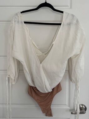 For Love & Lemons Long-Sleeve Bodysuit